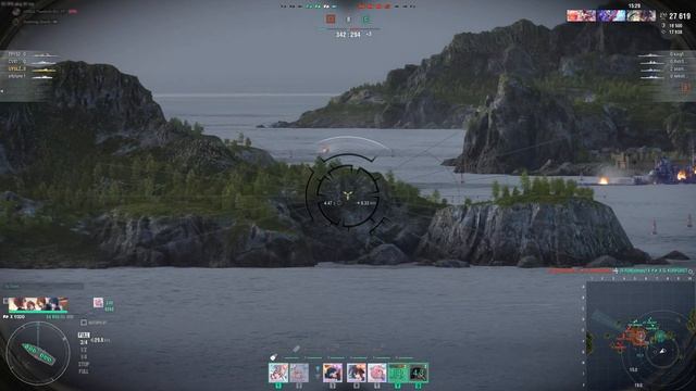 World of Warships Clan Battle (Season 19) “Barracuda” [4-FUN] vs [TBSOD] смотреть онлайн