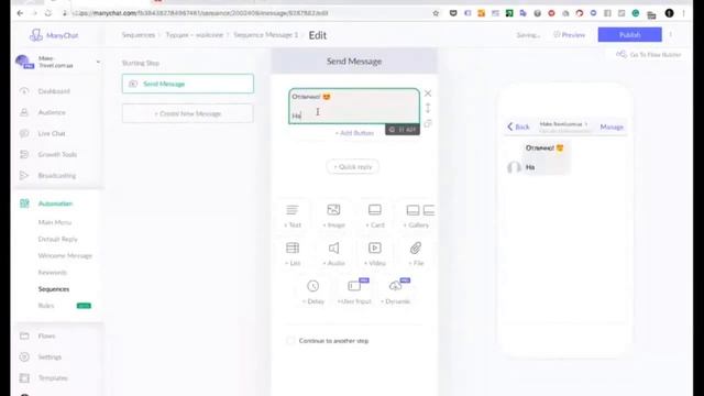 Меничат. Проектирование воронки. часть 2 смотреть онлайн