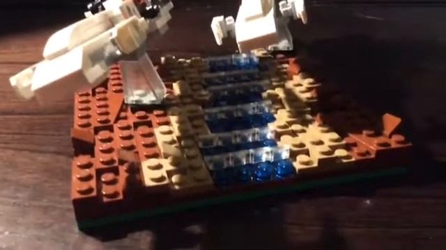 Lego Star Wars Speeder bike patrol on Saleucami| Revenge of the Sith смотреть онлайн