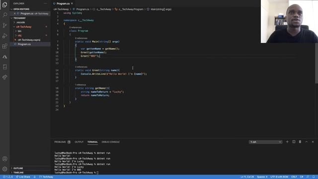 TechAwayThursday C# Development with VS Code - Lucky Nkosi смотреть онлайн