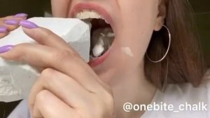 🗻 Глыба Генерала Ватутина // Твёрдый мел // dry chalk // ASMR // Хруст мелом