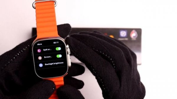 How To Enable T900 Ultra 2 Smart Watch Split Screen