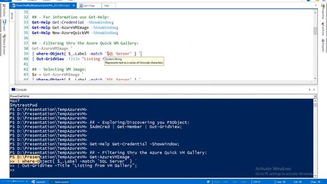 PowerShell Building Azure Quick VMs смотреть онлайн