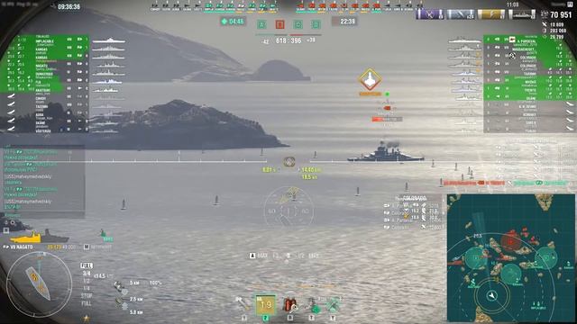 World of Warships. Теперь у нас нагато. смотреть онлайн