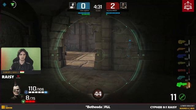 cypher vs RAISY - Quake Pro League - Stage 1 Finals - Day 3 смотреть онлайн
