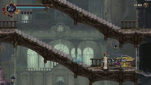 Catedral Hundida, build de Sarmiento y Odón (Boss) - Blasphemous 2 Gameplay en español #10 смотреть онлайн