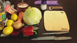 Рецепт Маринованная капуста Краут салат
