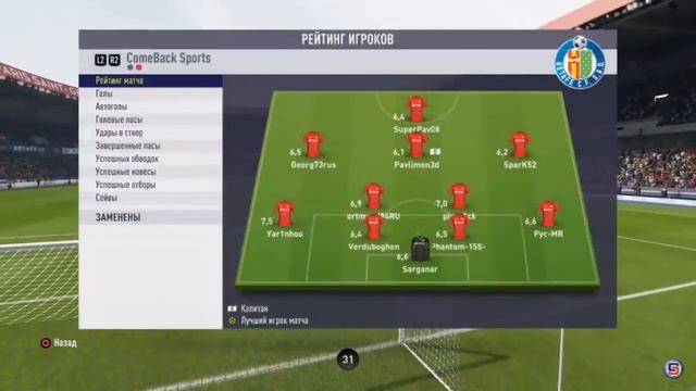 ЗАПИСЬ ИГР 23 ТУРА ПРЕМЬЕР ЛИГИ ACR (FIFA18 РЕЖИМ PRO CLUBS) смотреть онлайн