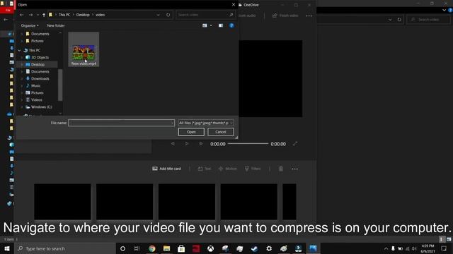 How to easily compress video files. (Windows 10) (No third-party programs) смотреть онлайн