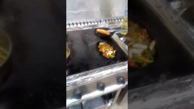 Жумуш убак заказ Лосось овощами соус Теряки смотреть онлайн