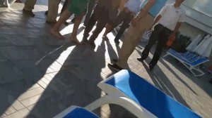 Драка отдыхающих в отеле Турции