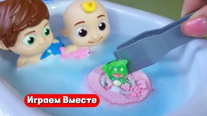 Играем в игрушки из мультика КОКОМЕЛОН ! Развивающие видео для детей 👍