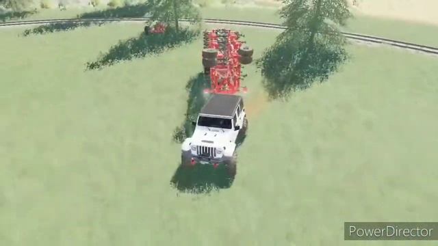 FS19 | Can Emily FARM WITH HER JEEP!?!?... смотреть онлайн