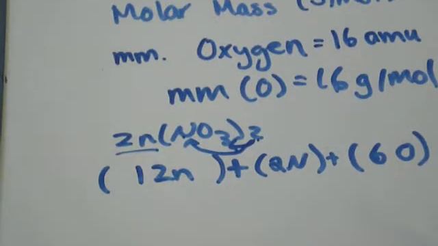 Molar Mass Examples: AMU Atomic Mass Unit смотреть онлайн