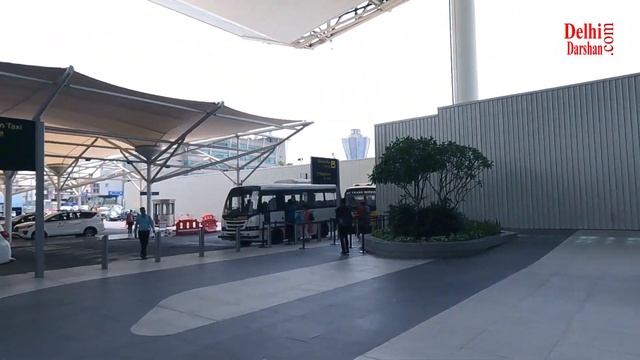 How To Travel From Terminal 1 To Terminal 2 And 3 Of Delhi Airport. Video From Delhi Darshan