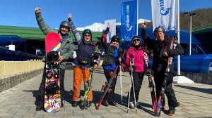 Красная поляна март 2024