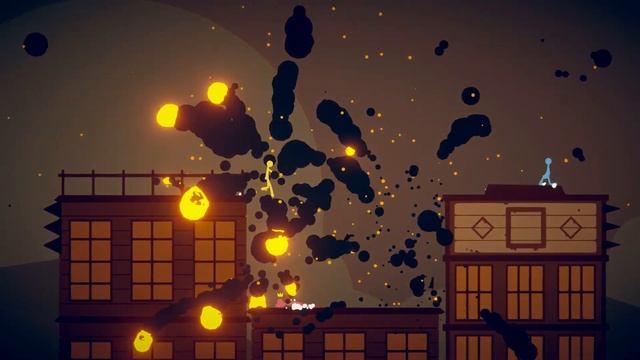 Истерический смех в Stick Fight: The Game смотреть онлайн