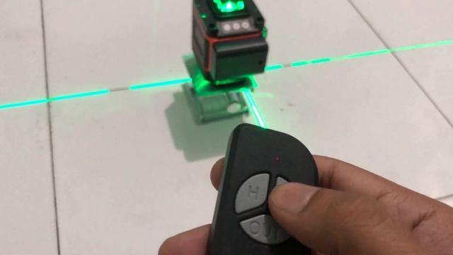 Laser Level Taffware Hilda 4D 16 Line Dengan Remote