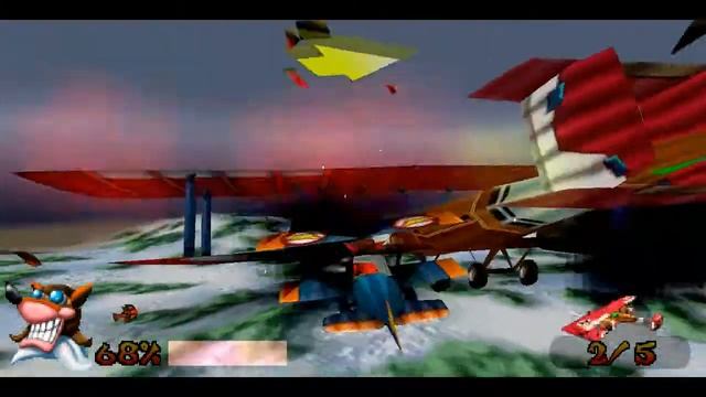 Прохождение Crash Bandicoot 3 (этап 24) - Бомберы смотреть онлайн