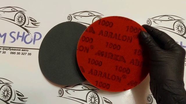 Огляд кола Abranet, Abralon, фетрового кола Mirka смотреть онлайн