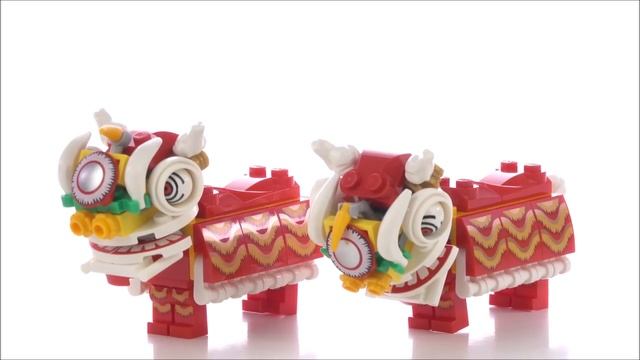 Все Китайские Новогодние наборы LEGO | All LEGO Chinese New Year Sets 2019 2020 - LEGO Speed Build смотреть онлайн