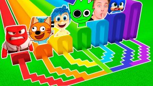 ВЫБЕРИ ТОННЕЛЬ ГОЛОВОЛОМКА 2 СПРУНКИ ТРИ КОТА ВЛАД А4 В МАЙНКРАФТ ЗОМБАК