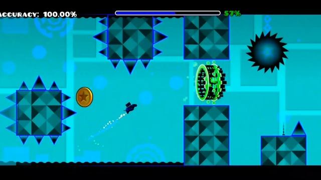 Theory of everything 100% (все монеты) Geometry Dash смотреть онлайн