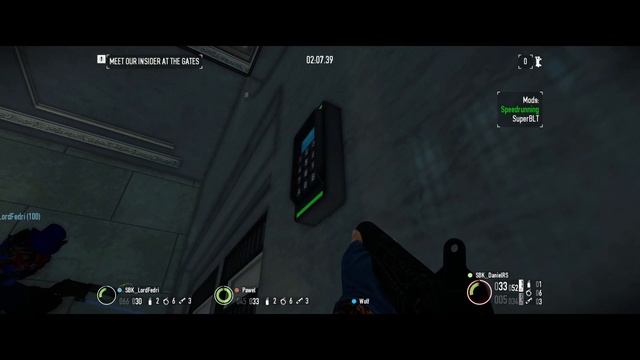 Payday 2: First World Bank 3-Player Coop-Speedrun 4:14 IGT смотреть онлайн