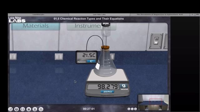 LNL Reaction Video | Magnesium with Hydrochloric Acid смотреть онлайн