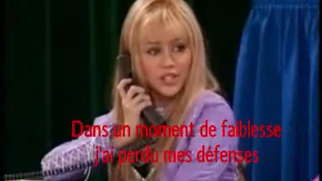 Miley Cyrus et Selena Gomez Dans Hannah Montana (Traduction Lyrics) смотреть онлайн