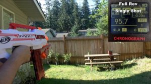 REVIEW: Nerf Ultra Speed 7 Darts Per Second!?!?!