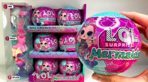 NEW! LOL Surprise MERMAIDS Make A Mermaid Tail - FULL CASE unboxing