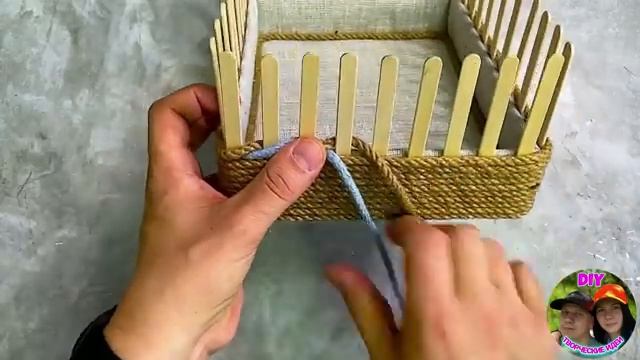 🔊Я ВИДЕЛ ЭТО В МАГАЗИНЕ ЗА БОЛЬШИЕ ДЕНЬГИ А СДЕЛАЛ ИЗ КОРОБОК ЗА КОПЕЙКИ💥КОРЗИНА СВОИМИ РУКАМИ смотреть онлайн