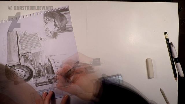 Timelapse Drawing - Peterbilt 359 смотреть онлайн