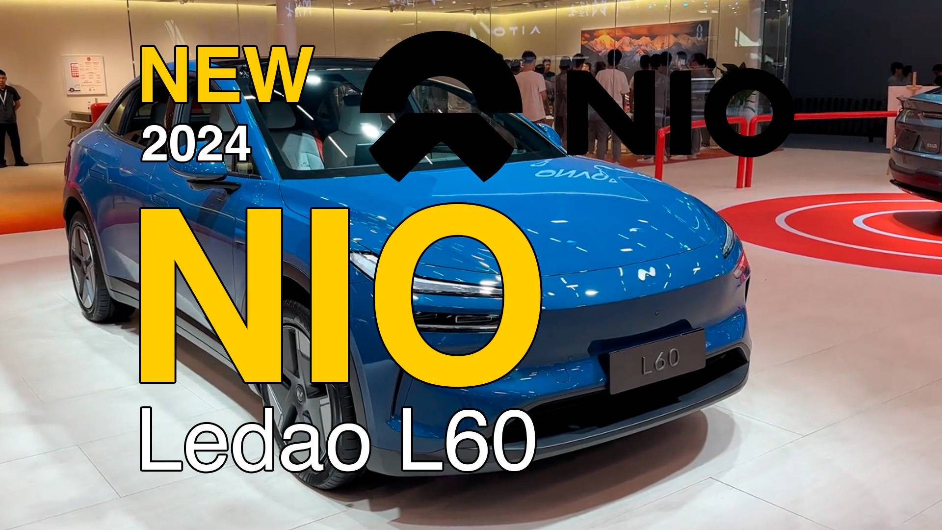 Новый NIO Ledao L60 2024г. Видео обзор. смотреть онлайн