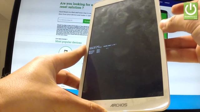Boot Mode in ARCHOS 80d Xenon - ENTER / QUIT Boot Mode смотреть онлайн