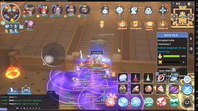 DORAM (SPIRIT WHISPERER) POV, WAR OF EMPERIUM (WOE) - RAGNAROK MOBILE смотреть онлайн