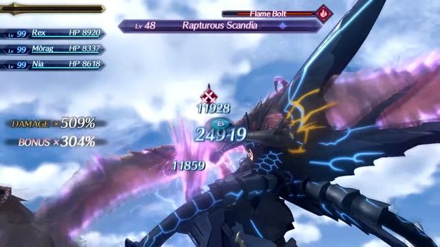 Xenoblade Chronicles 2 Unique Monster Rapturous Scandia LvL 48 смотреть онлайн