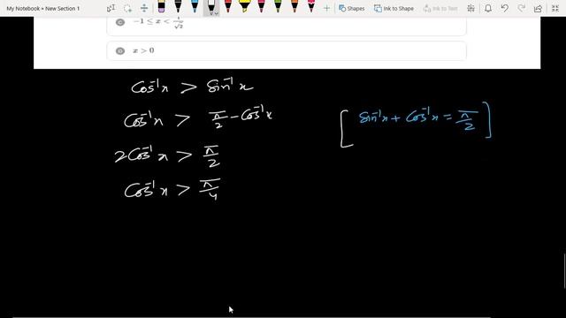 If Cos^(-1)x greater than Sin^(-1)x then | Inverse Trigonometry 1 Mark Question for CBSE Board Exam смотреть онлайн
