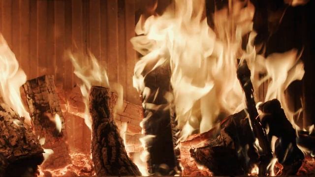 Fire In The Fireplace For TV смотреть онлайн