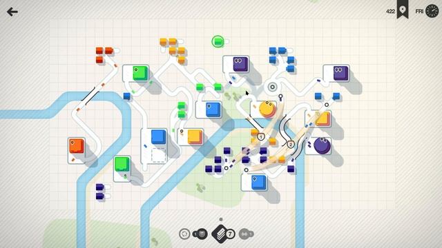 Mini Motorways - Challenge City: Go With The Flow (Moscow) смотреть онлайн