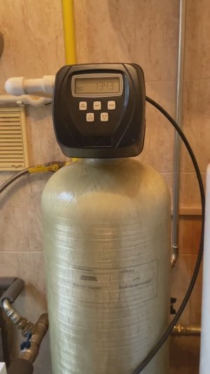 Обслуживание фильтра умягчителя - обезжелезивателя своими руками