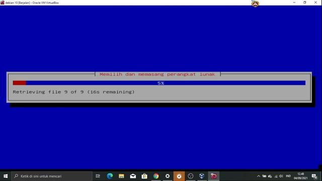 INSTALASI DEBIAN 10 DI VIRTUAL BOX смотреть онлайн