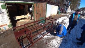 БЮДЖЕТНЫЙ ВЕРСТАК ИЗ МЕТАЛЛА В ГАРАЖ СВОИМИ РУКАМИ !!!