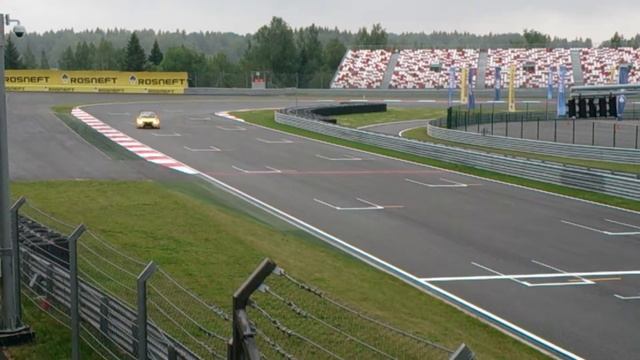 Выход из последнего поворота трассы Moscow Raceway, WTCC (1) смотреть онлайн