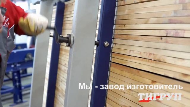 Пример склеивания мебельного щита на пресс вайма ВП 15