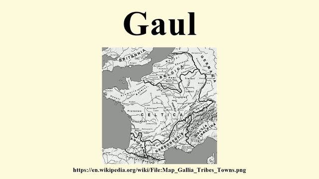 Gaul смотреть онлайн