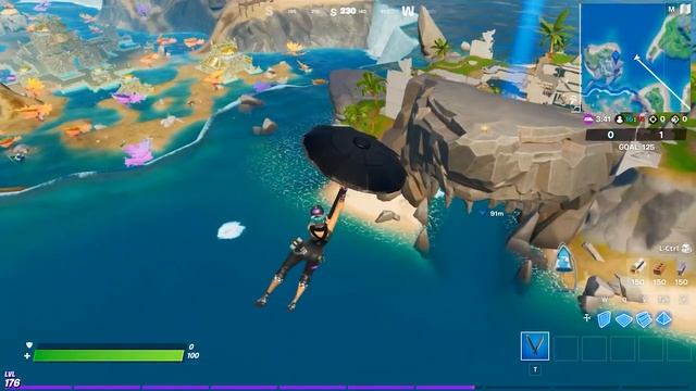 MOST WANTED Location (Secret 10,000 FREE XP Gnome Challenge) - Fortnite Battle Royale смотреть онлайн