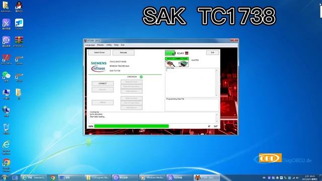 2022 New KT200 ECU Programmer Read ECU SAK TC1738