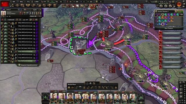 Hoi4 USSR vs Buffed Germany Finale смотреть онлайн